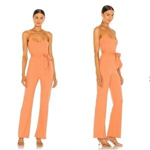 Lovers and Friends from REVOLVE Langley Jumpsuit in Ginger Orange